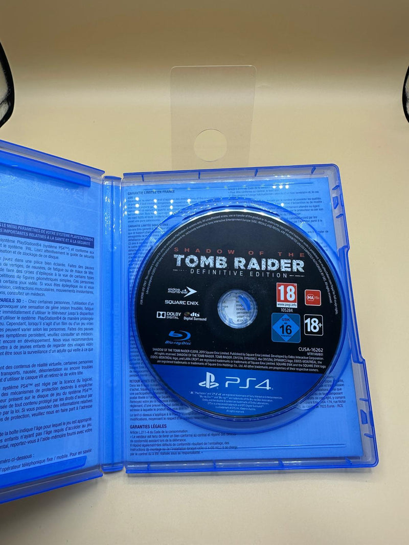 Shadow Of The Tomb Raider : Definitive Edition Ps4 , occasion