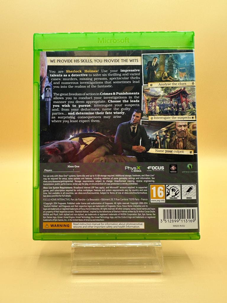 Sherlock Holmes - Crimes And Punishments Xbox One , occasion