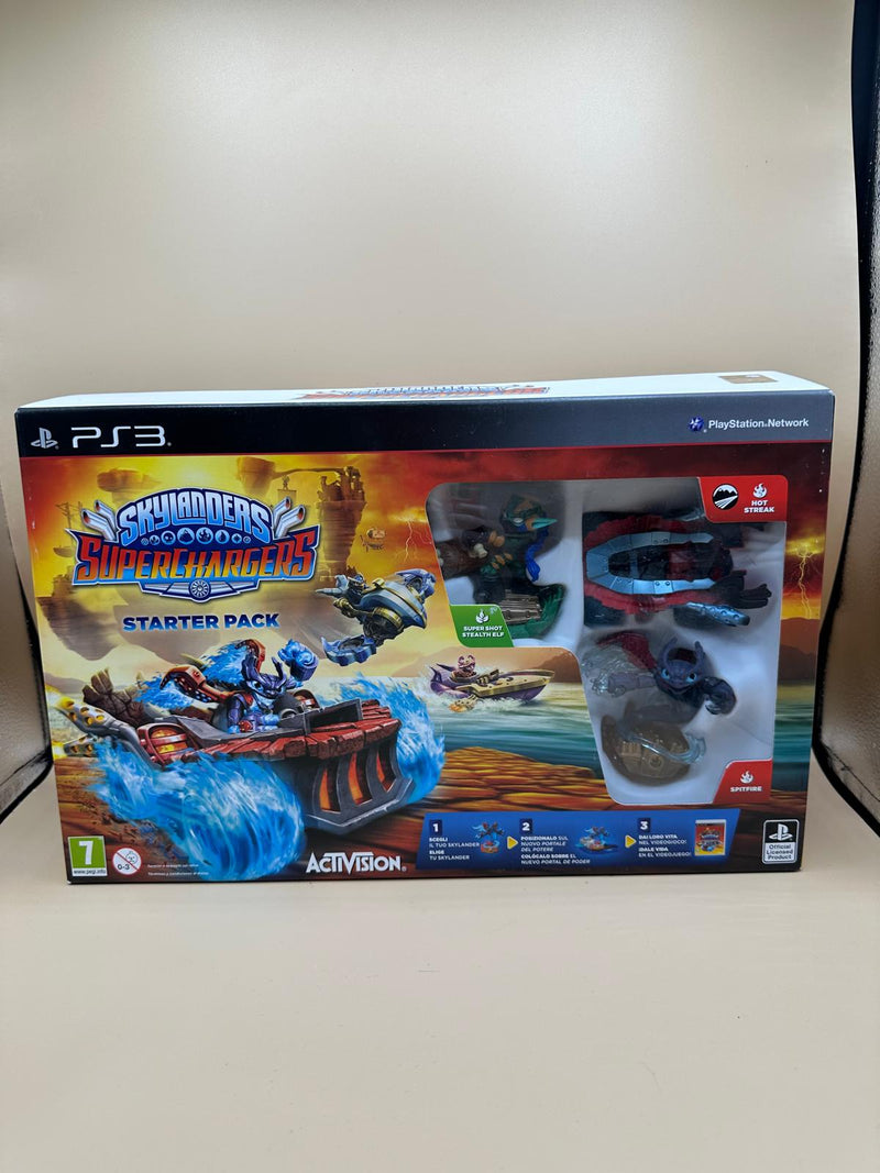 Skylanders - Superchargers - Pack De Démarrage PS3 , occasion Sous Blister Boite ITA