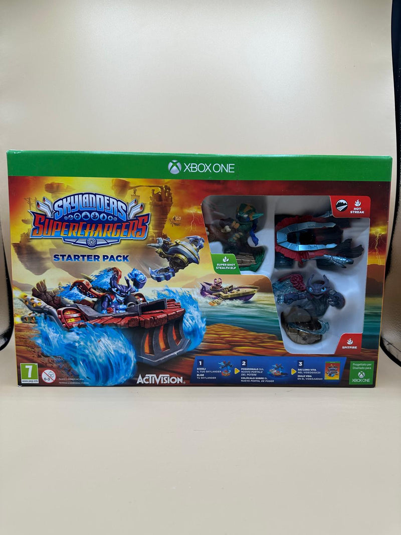 Skylanders - Superchargers - Pack De Démarrage Xbox One , occasion Sous Blister Boite ITA