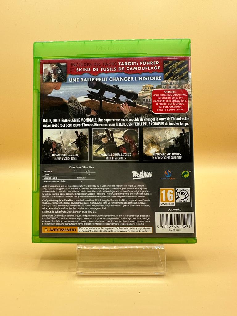 Sniper Elite 4 Xbox One , occasion