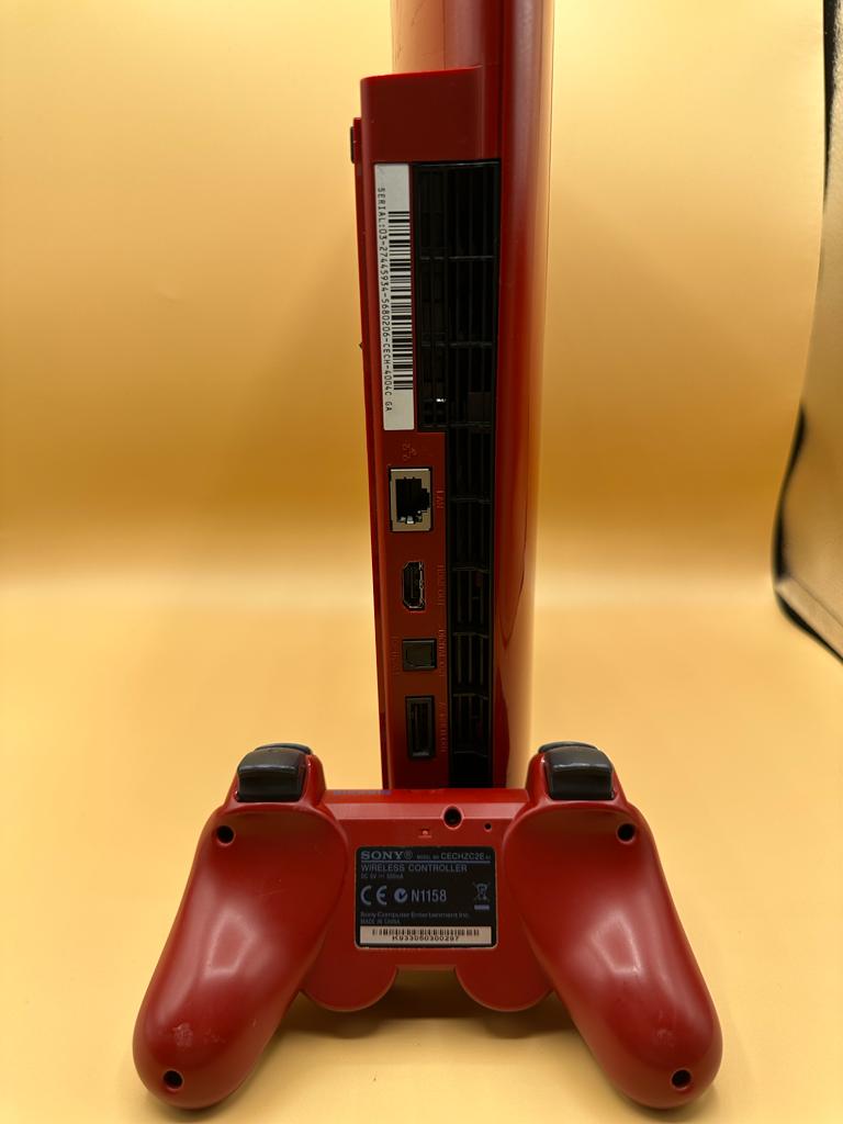 Playstation 3 Ultra Slim 500 Go Rouge , occasion