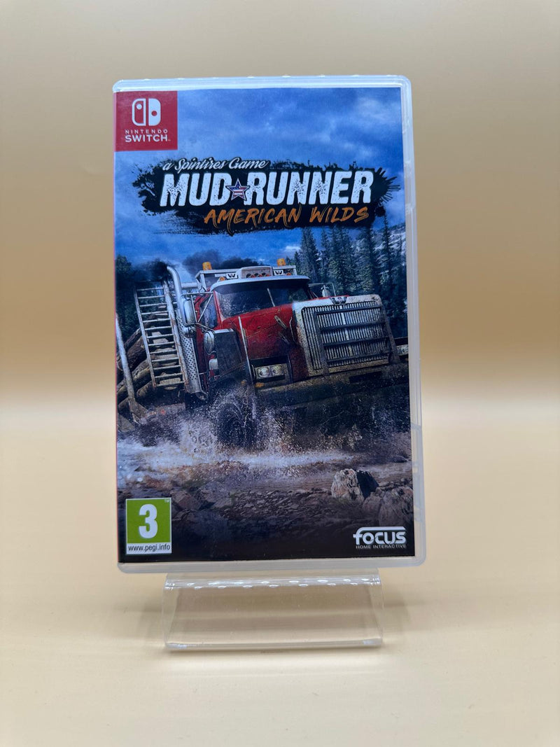 Spintires : Mudrunner - American Wilds Edition Switch , occasion Complet