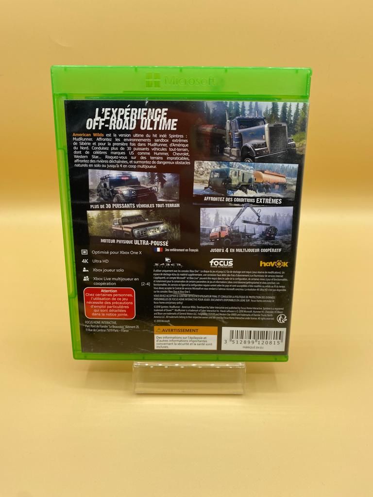 Spintires : Mudrunner - American Wilds Edition Xbox One , occasion