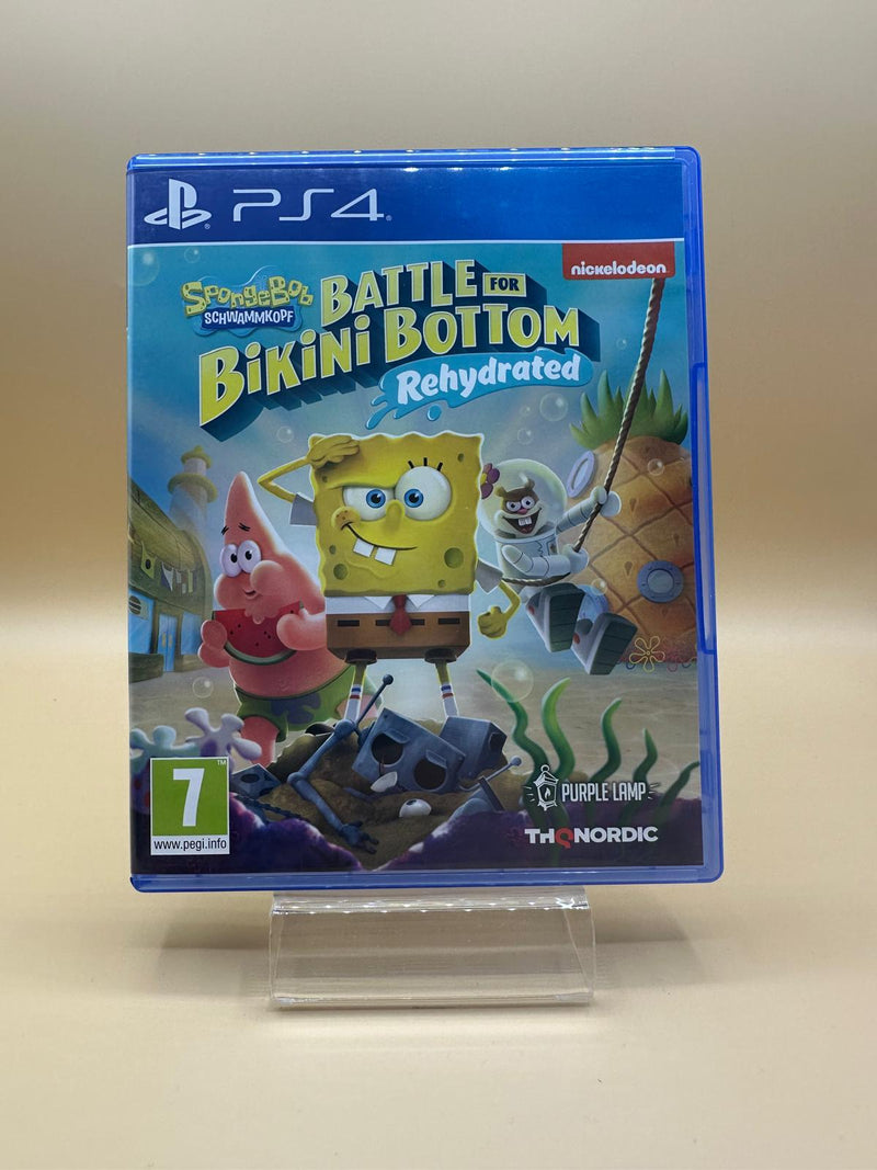 Spongebob Squarepants: Battle For Bikini Bottom - Rehydrated PS4 , occasion Complet Boite NL Jeu FR