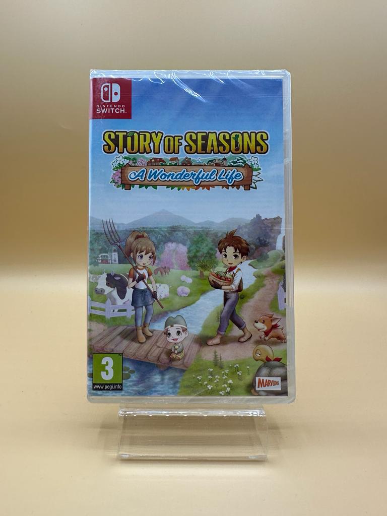 Story Of Seasons : A Wonderful Life Switch , occasion Sous Blister