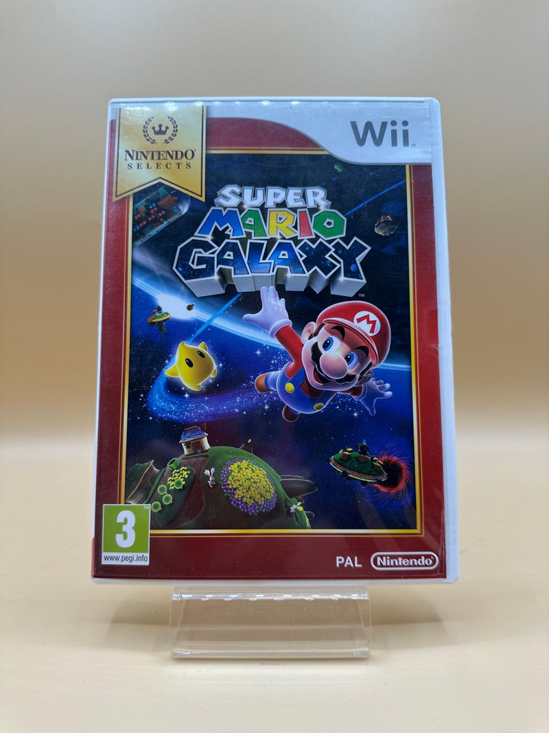 Super Mario Galaxy - Nintendo Selects Wii , occasion Complet Boite Abimée