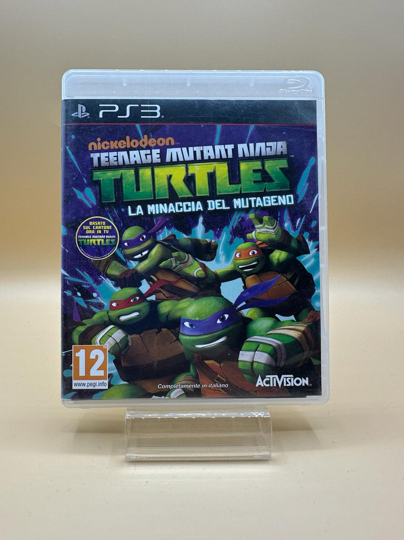 Teenage Mutant Ninja Turtles - Danger Of The Ooze Ps3 , occasion Complet Jeu FR Boite ITA