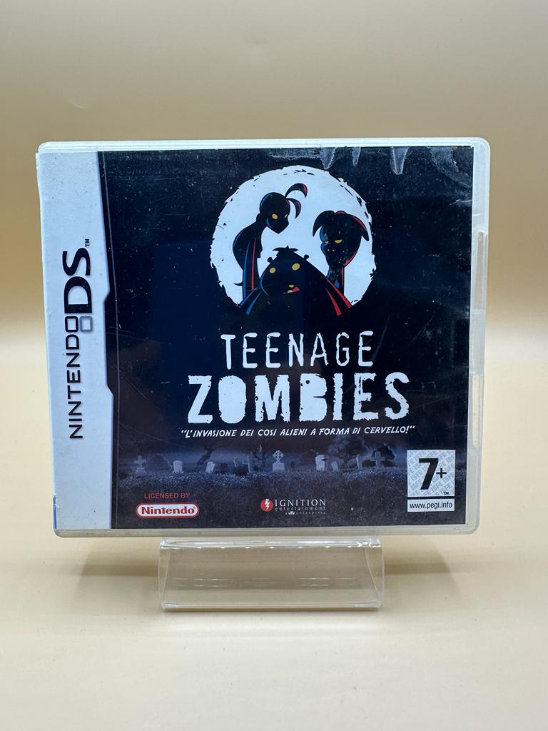 Teenage Zombies : Invasion Of The Alien Brain Thingys! Nintendo Ds , occasion Complet Jeu FR Boite ITA