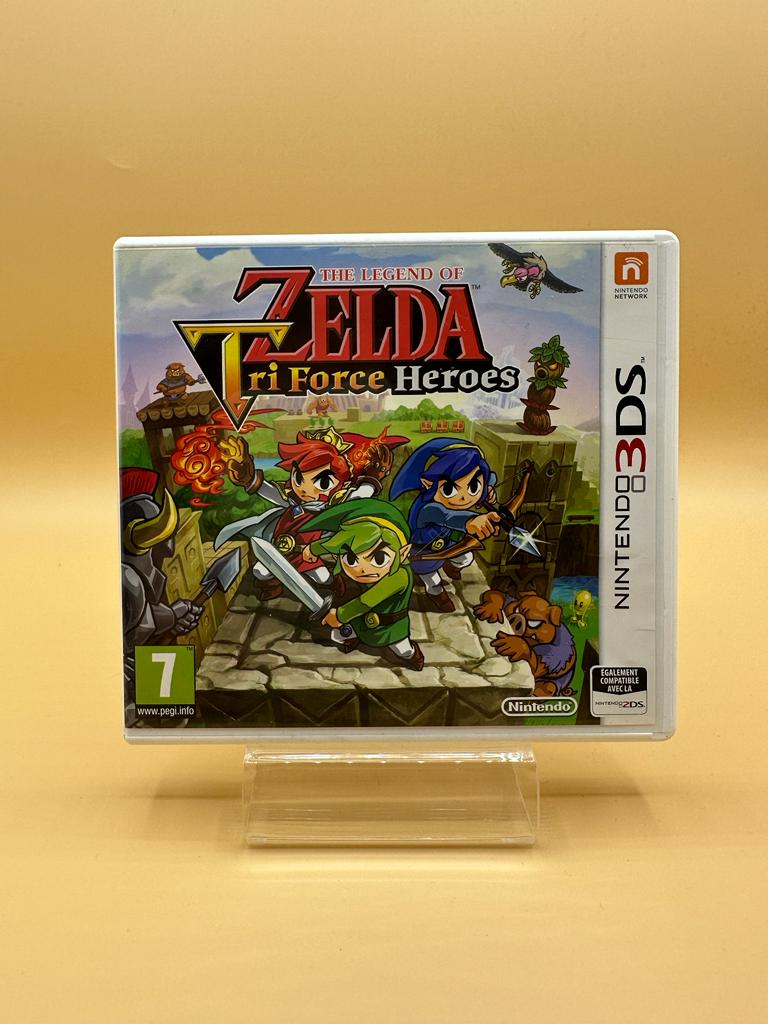The Legend Of Zelda - Tri Force Heroes 3ds , occasion Sans notice