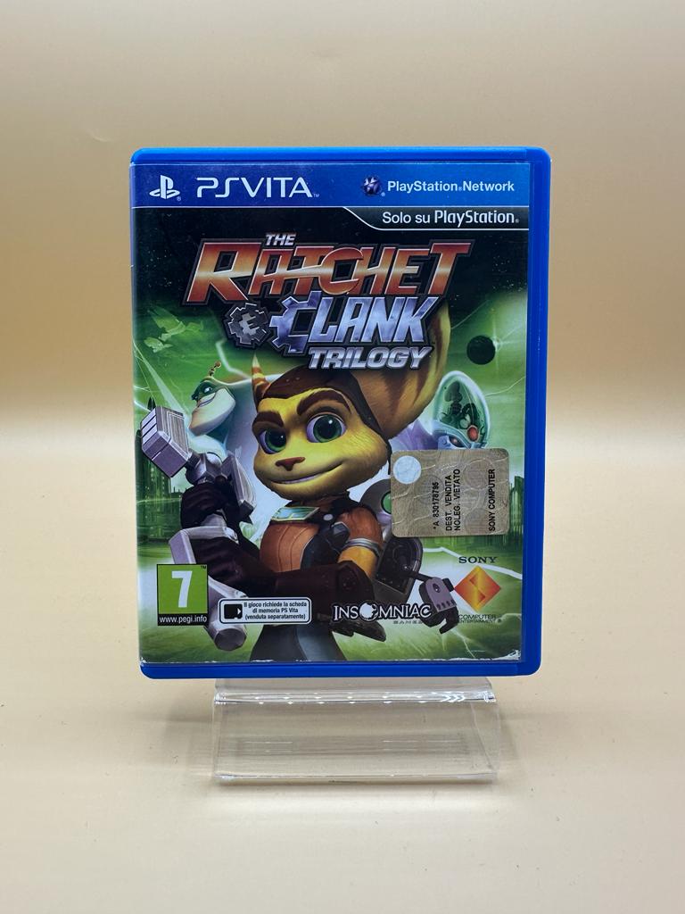 The Ratchet & Clank Trilogy Ps Vita , occasion Sans Notice Boite ITA Jeu FR