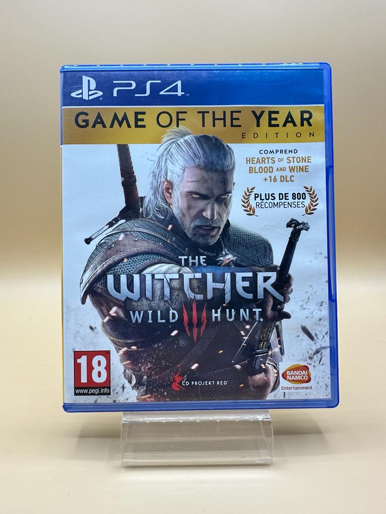 The Witcher 3 - Wild Hunt - Game Of The Year PS4 , occasion Complet
