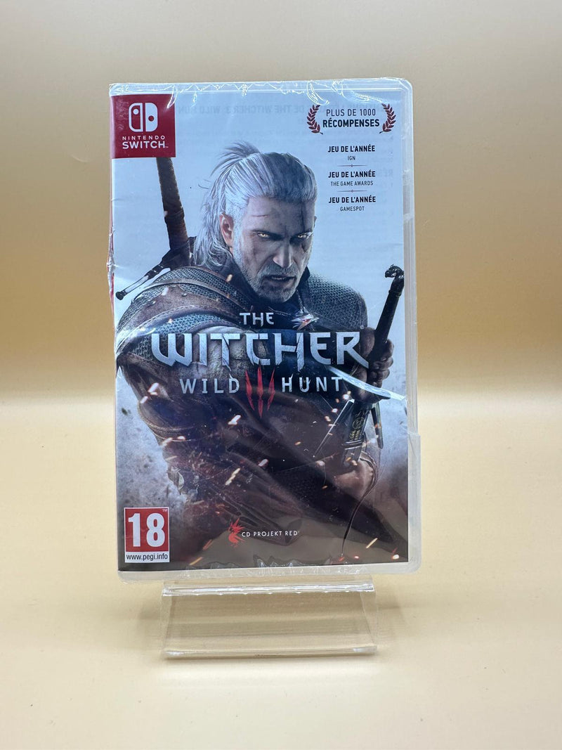 The Witcher 3 - Wild Hunt Switch , occasion Sous Blister Boite Abimée