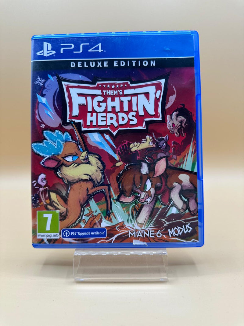 Them's Fightin' Herds Deluxe Édition Ps4 , occasion Complet