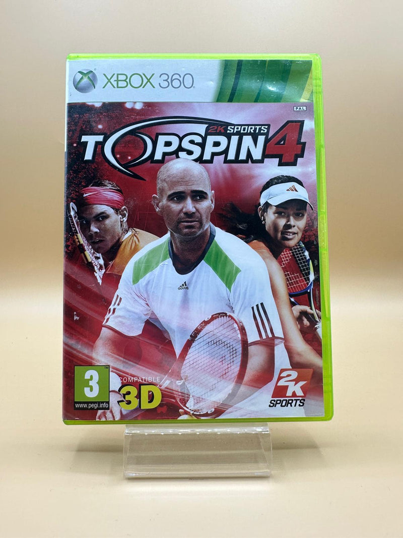 Top Spin 4 Xbox 360 , occasion Complet