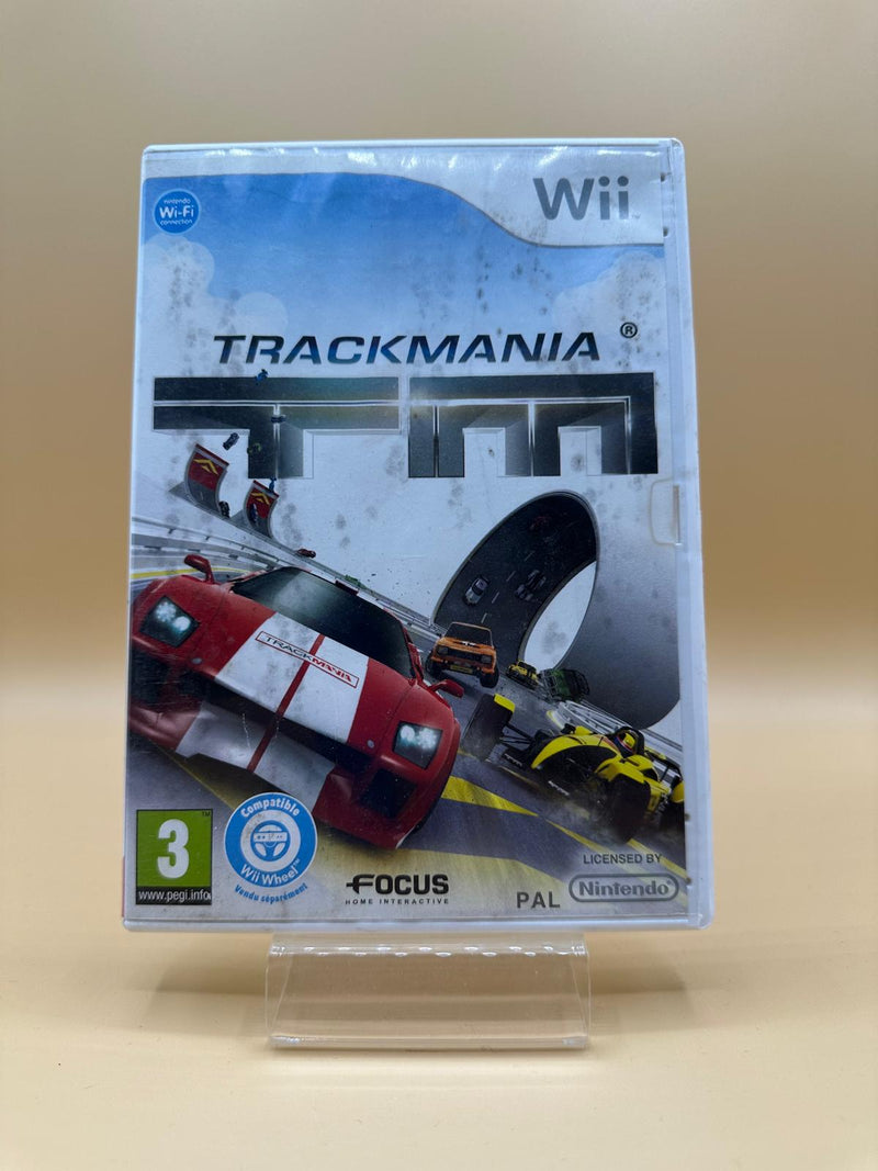 Trackmania Wii , occasion Complet Boite Abimée