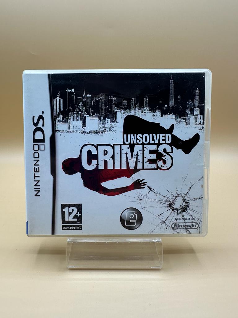Unsolved Crimes Nintendo Ds , occasion Complet Jeu FR / Boite ITA