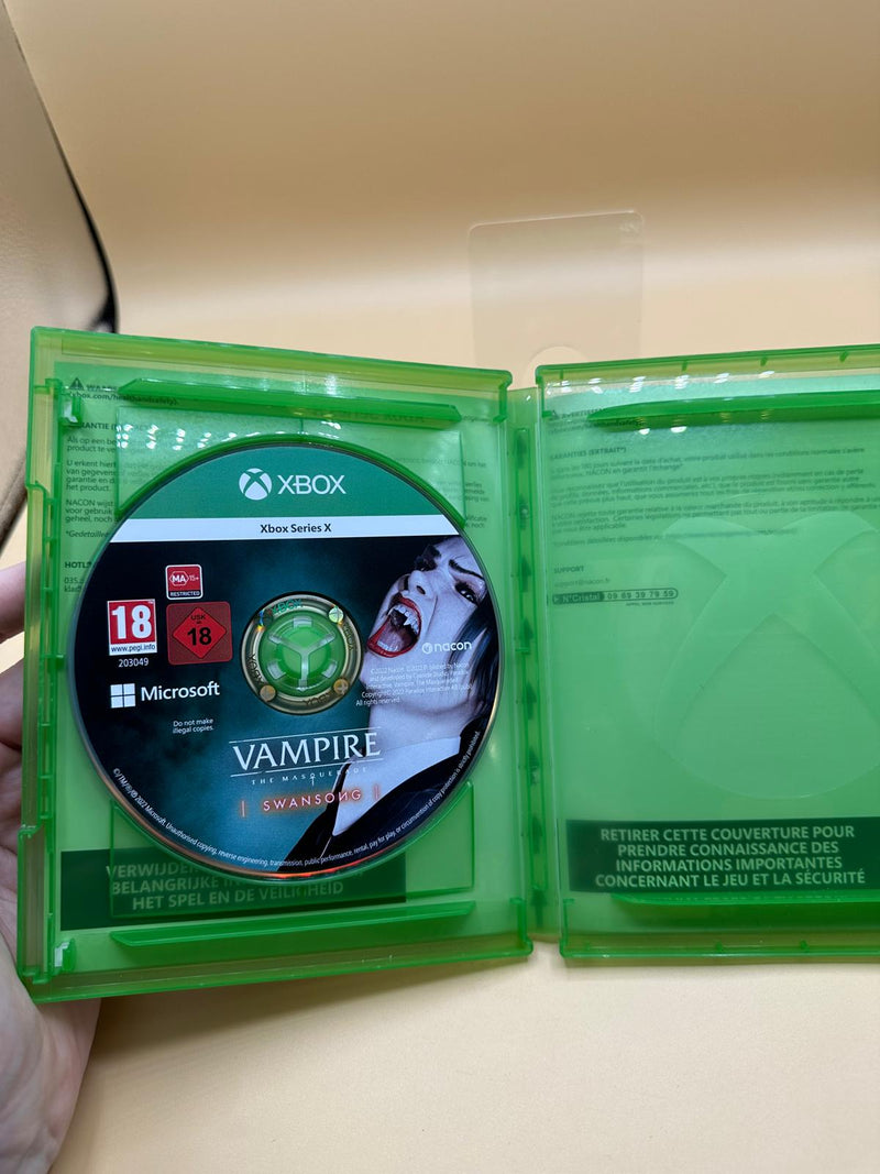 Vampire : The Masquerade Swansong Xbox Serie S/X , occasion