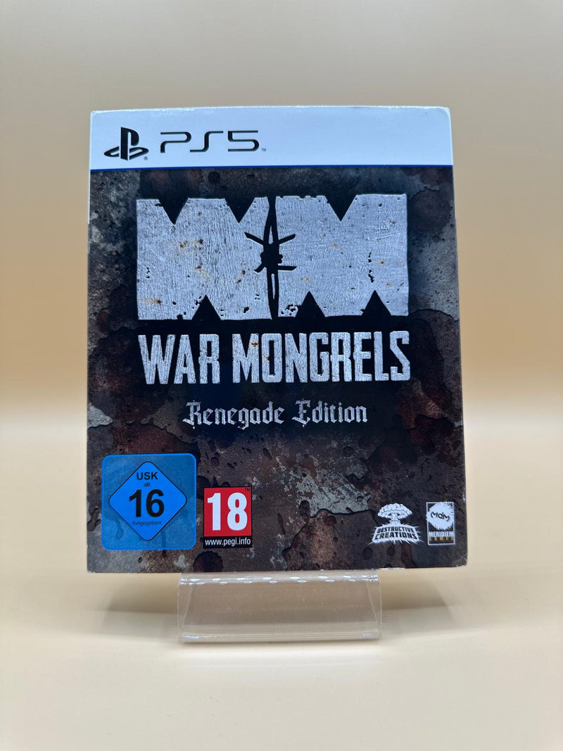 War Mongrels Renegade Edition PS5 , occasion Complet Boite NL Jeu FR