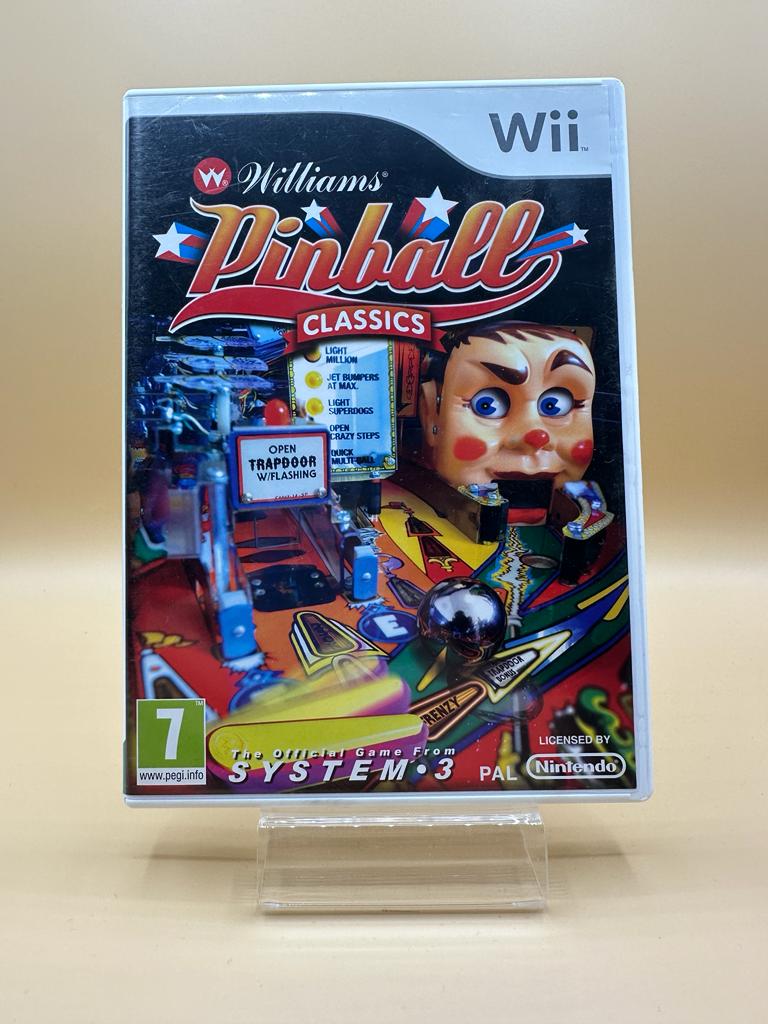 Williams Pinball Classics Wii , occasion Complet Jeu FR / Boite UK