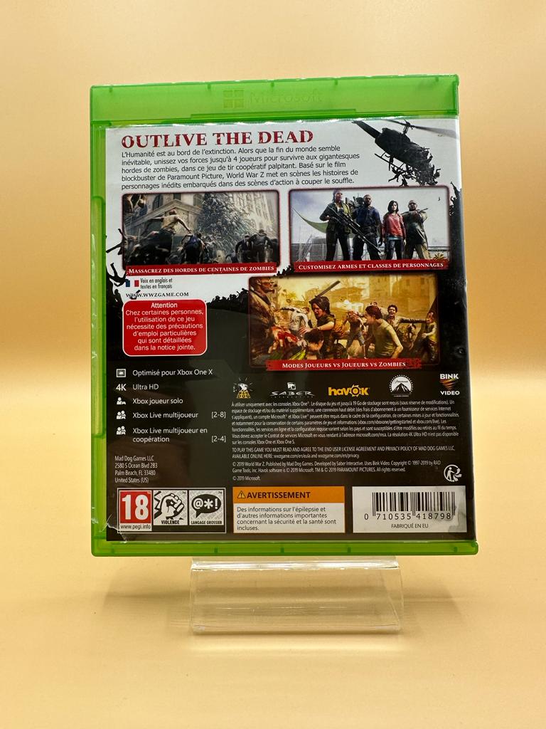 World War Z Xbox One , occasion
