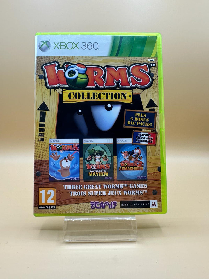 Worms Collection Xbox 360 , occasion Complet