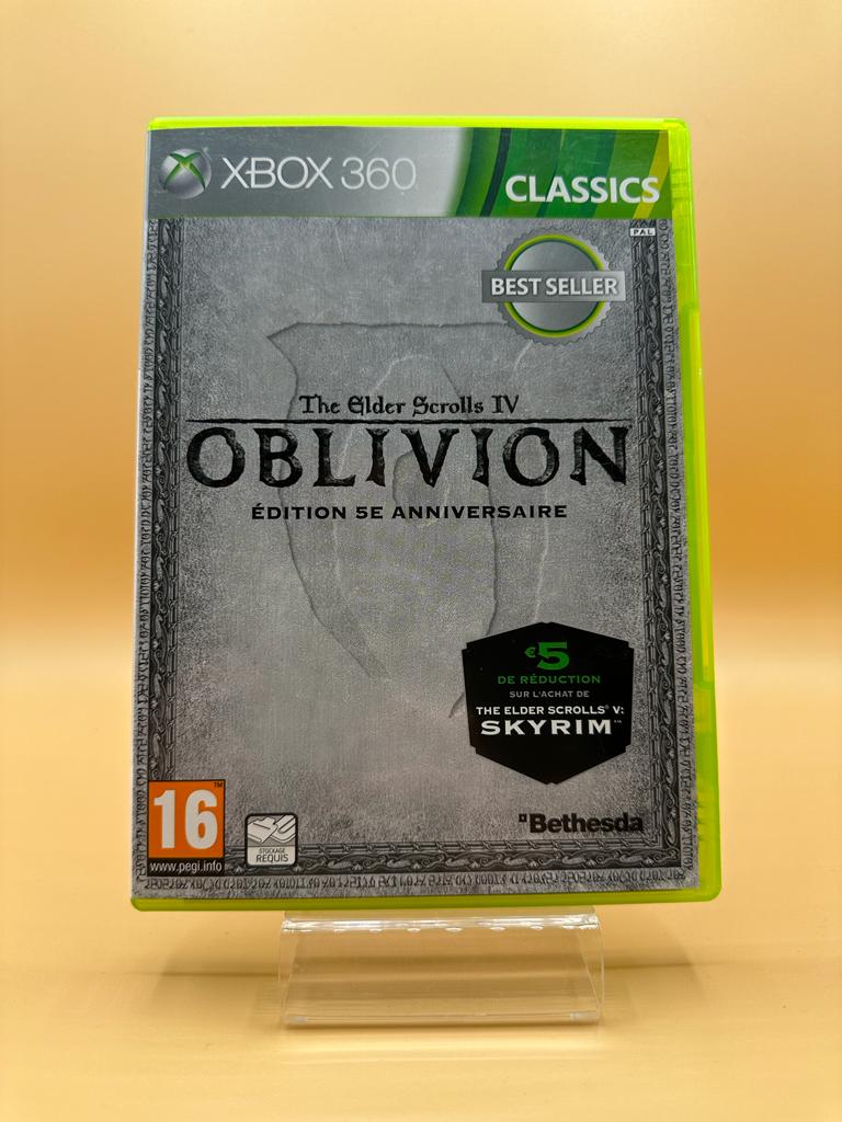 The Elder Scrolls Oblivion 5th Anniversaire Xbox 360 , occasion Complet