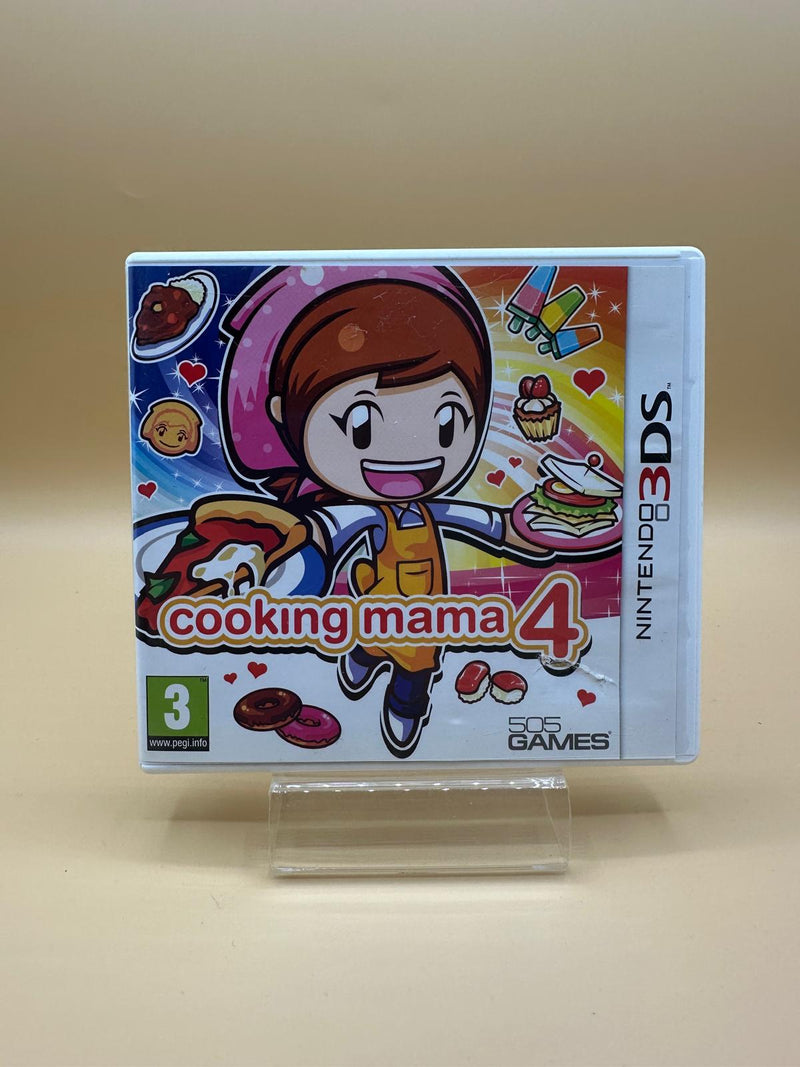 Cooking Mama 4 - Kitchen Magic 3ds , occasion Complet