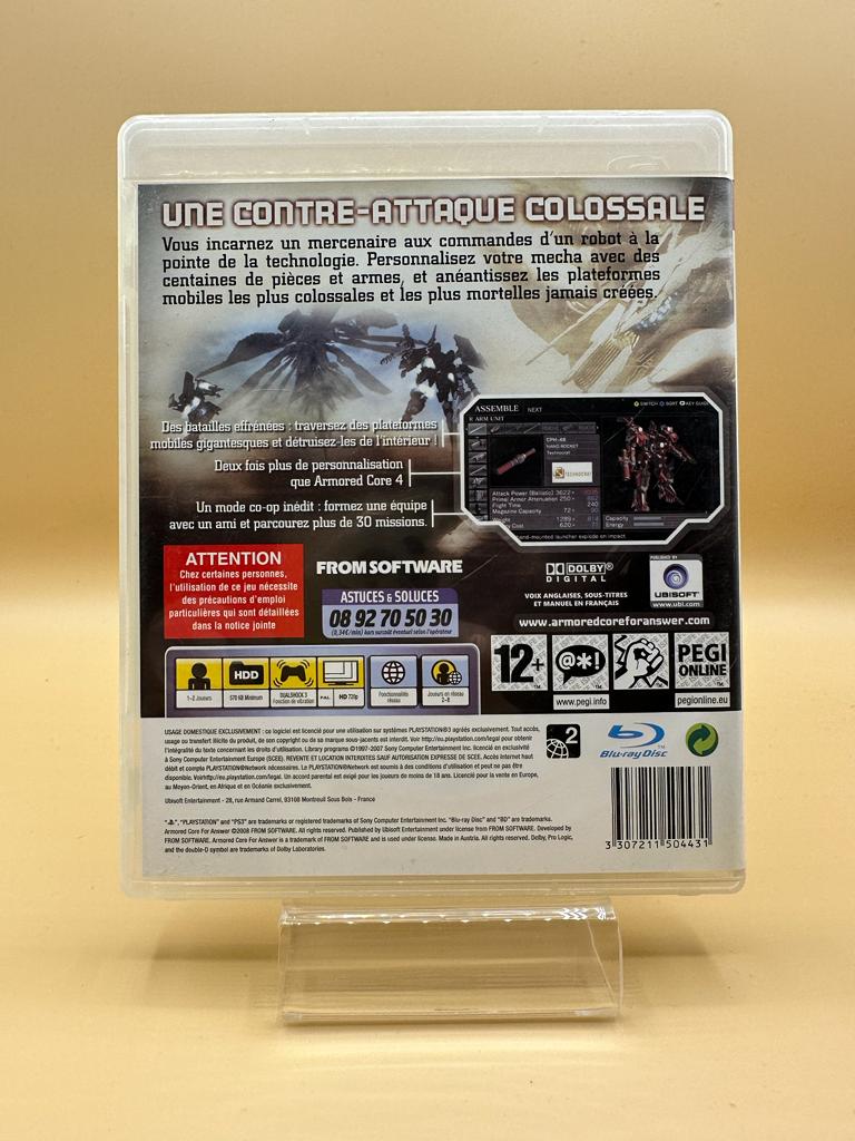 Armored Core For Answer PS3 , occasion