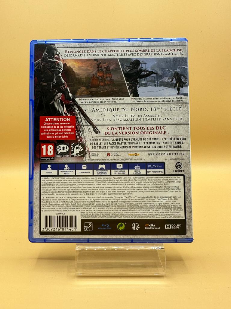 Assassin's Creed : Rogue Remastered Ps4 , occasion