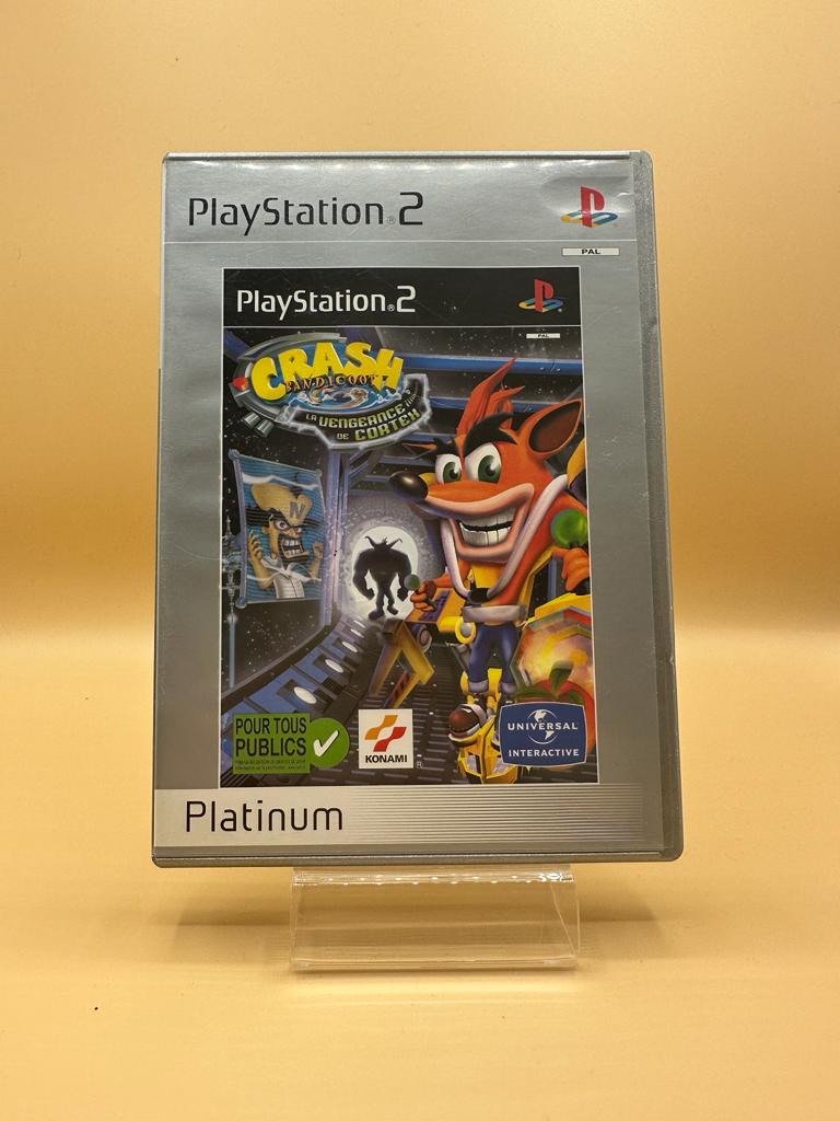 Crash Bandicoot : La Vengeance De Cortex - Platinum Edition PS2 , occasion Sans Notice