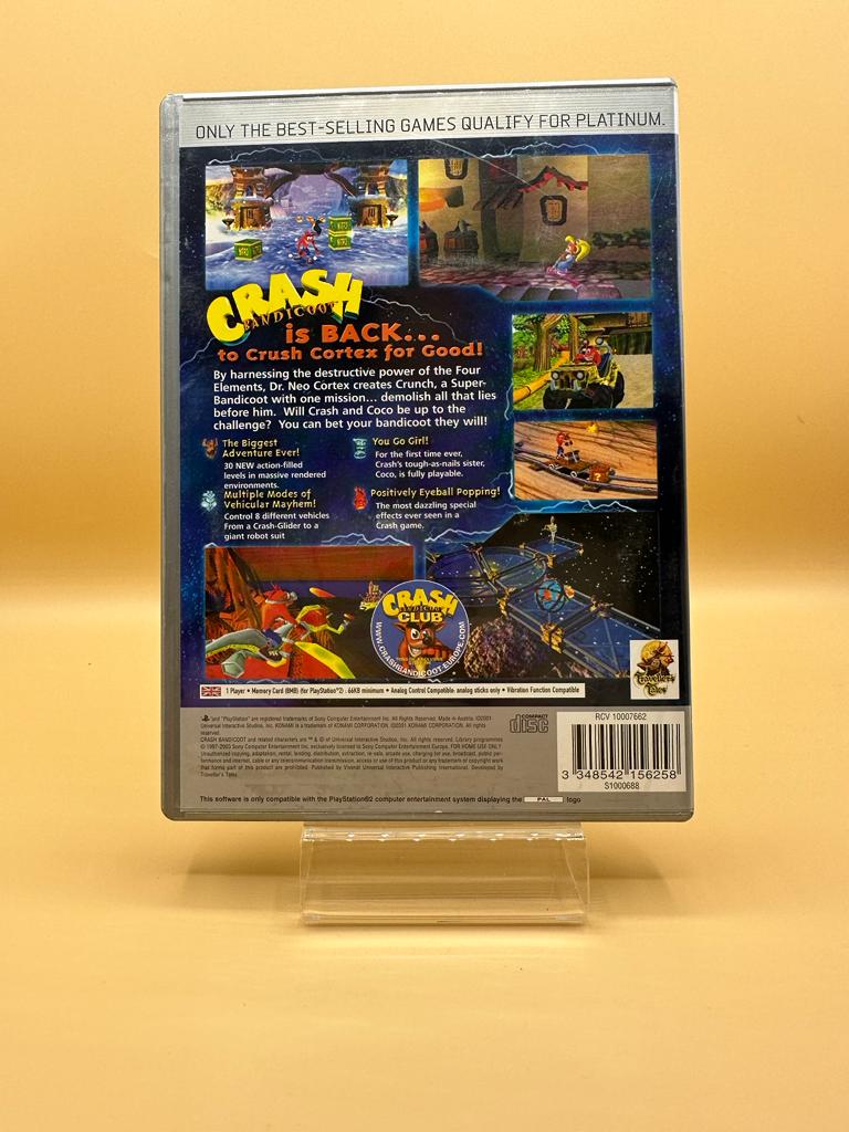 Crash Bandicoot : La Vengeance De Cortex - Platinum Edition PS2 , occasion