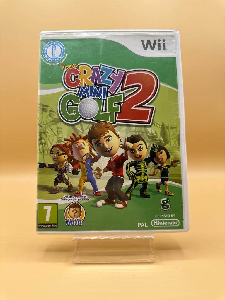 Crazy Mini Golf 2 Wii , occasion Complet