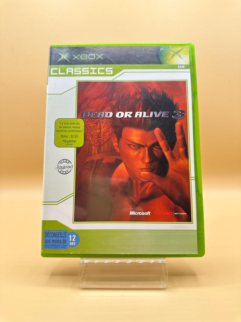 Dead Or Alive 3 Classics Xbox , occasion Complet