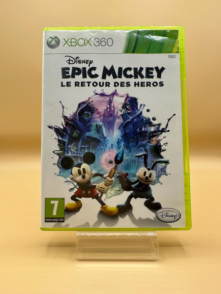 Disney Epic Mickey - Le Retour Des Héros Xbox 360 , occasion Complet