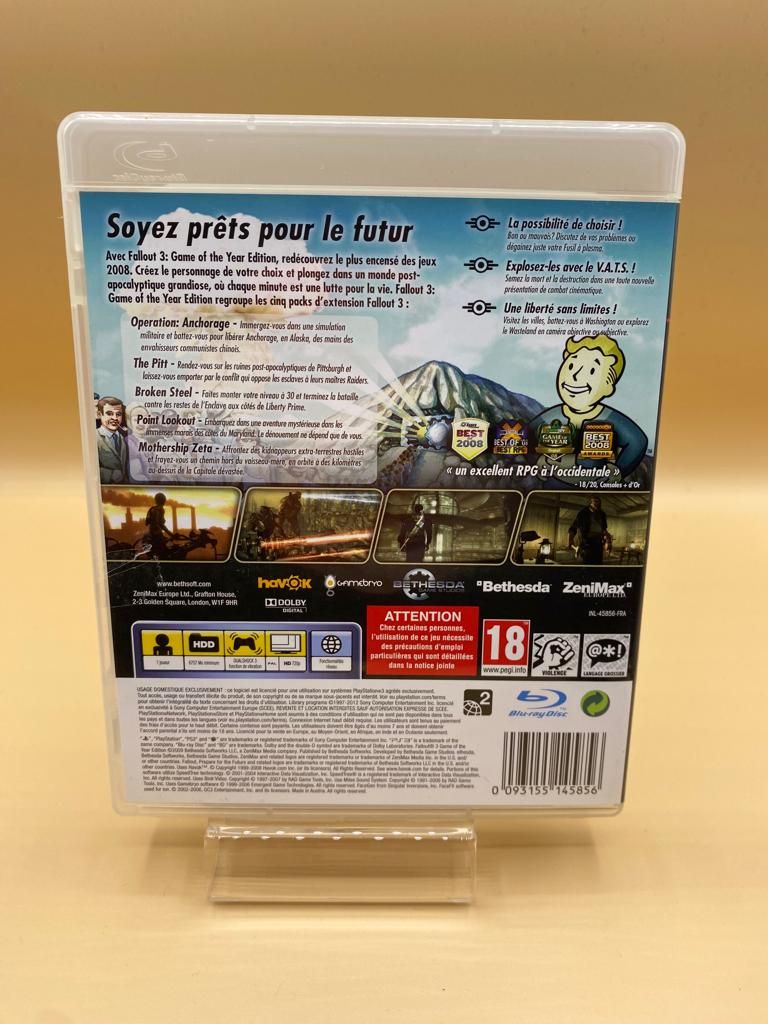 Fallout 3 - Game Of The Year PS3 , occasion