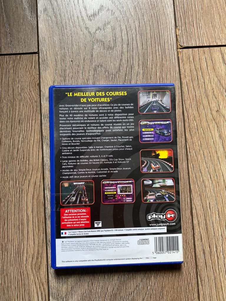 Groove Rider Slot Car Racing PS2 , occasion