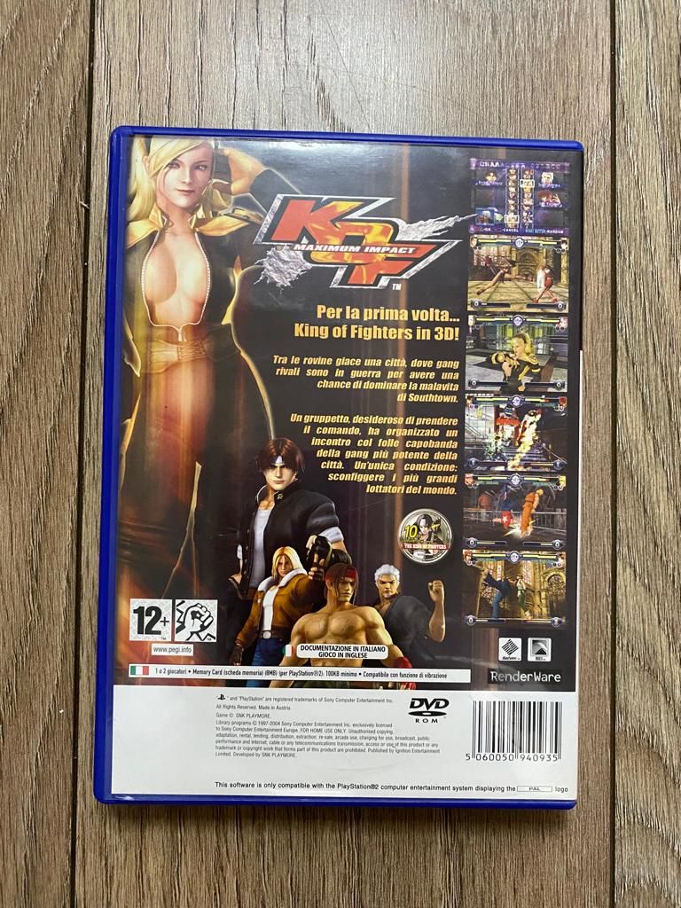 King Of Fighters Maximum Impact PS2 , occasion