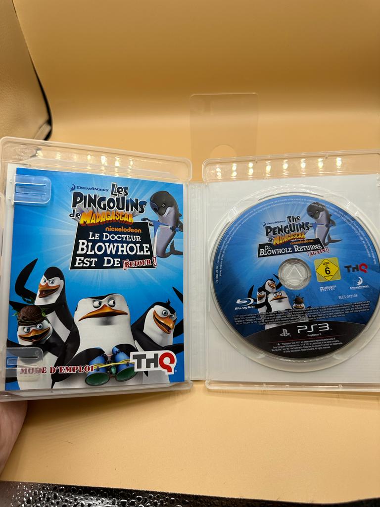 Les Pingouins De Madagascar - Le Docteur Blowhole Est De Retour PS3 , occasion