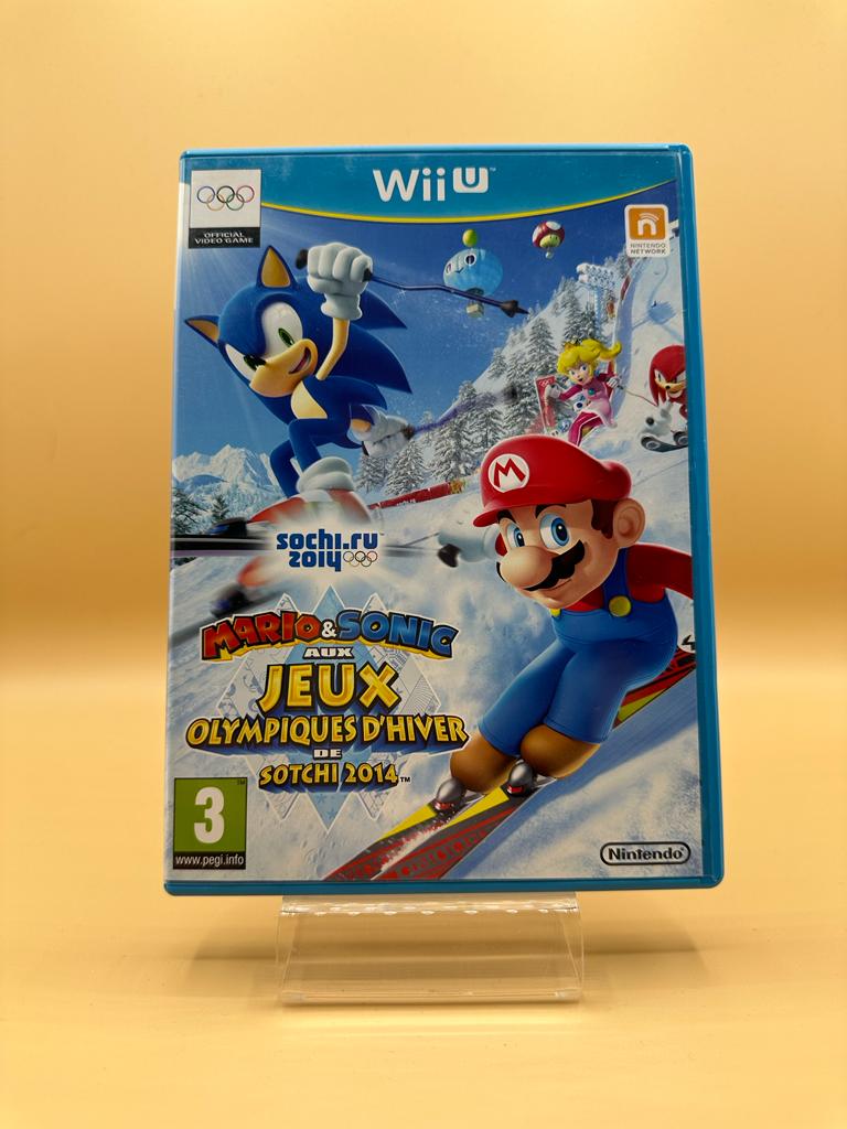Mario & Sonic aux Jeux Olympiques d'hiver de Sotchi 2014 Wii U , occasion Sans notice