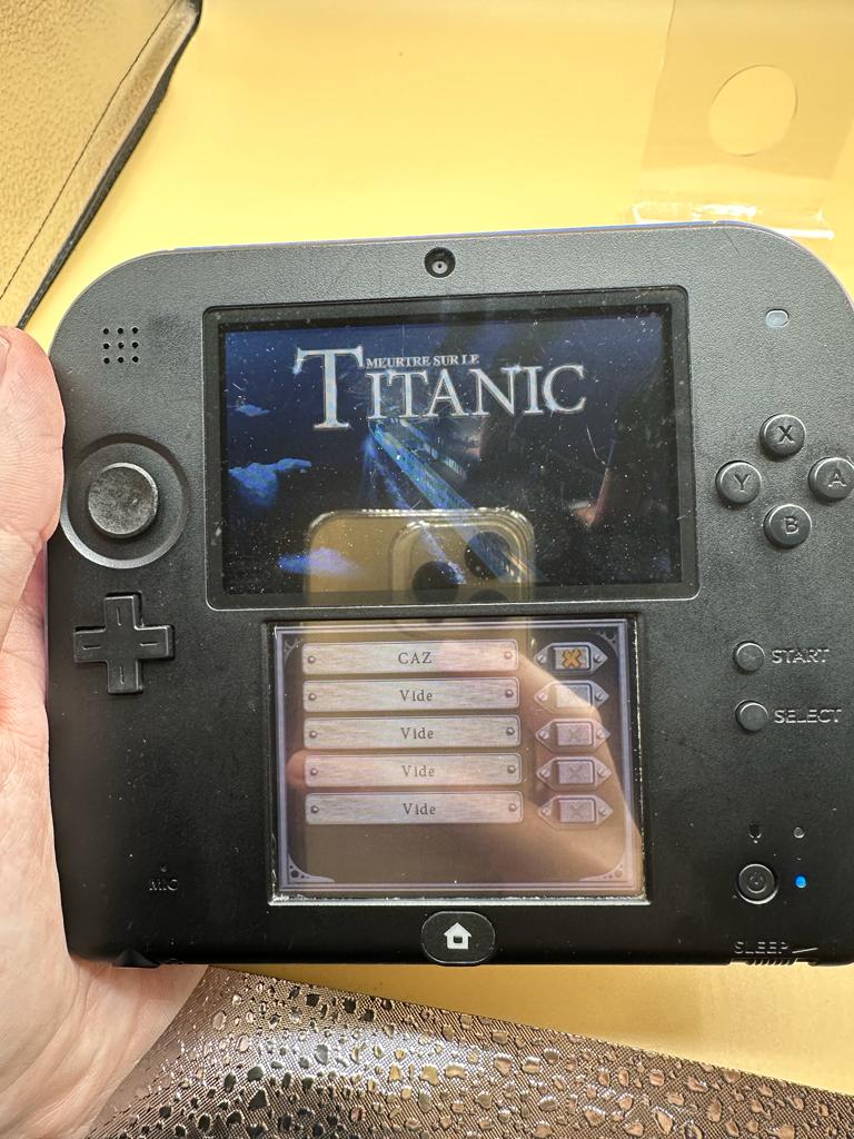 Meurtre Sur Le Titanic Nintendo DS , occasion