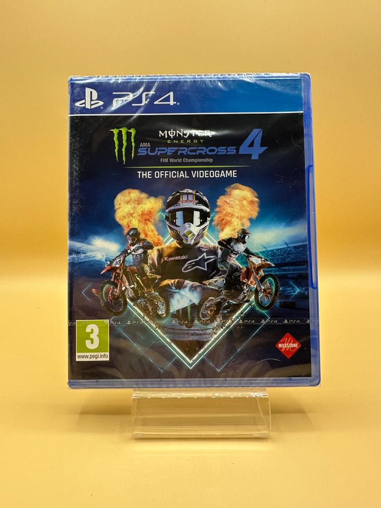 Monster Supercross Energy 4 : The Official Videogame PS4 , occasion Sous Blister