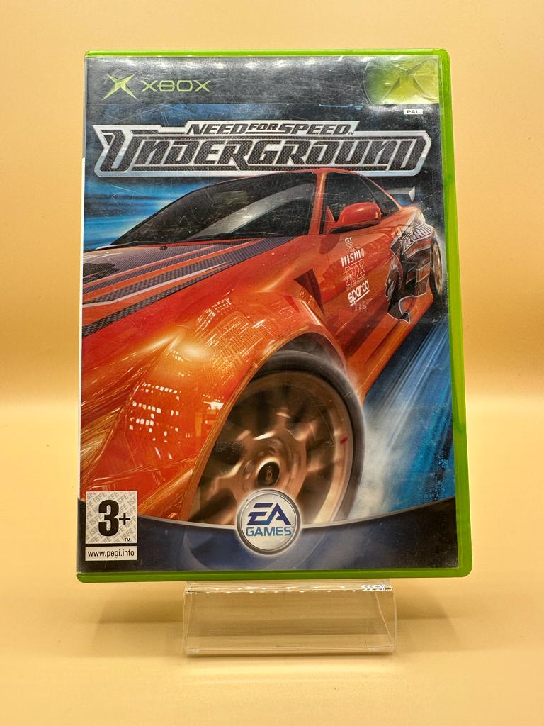 Need For Speed Underground Xbox , occasion Complet Rondelle Fissurée