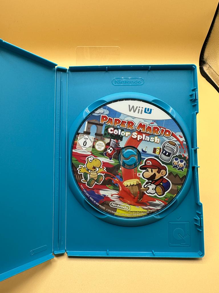 Paper Mario Color Splash Wii U , occasion