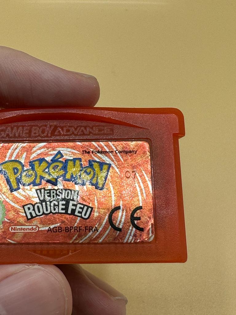 Pokémon Version Rouge Feu Game Boy Advance , occasion