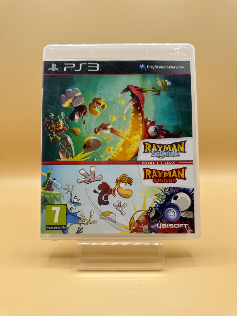 Rayman Legends + Rayman Origins PS3 , occasion Complet