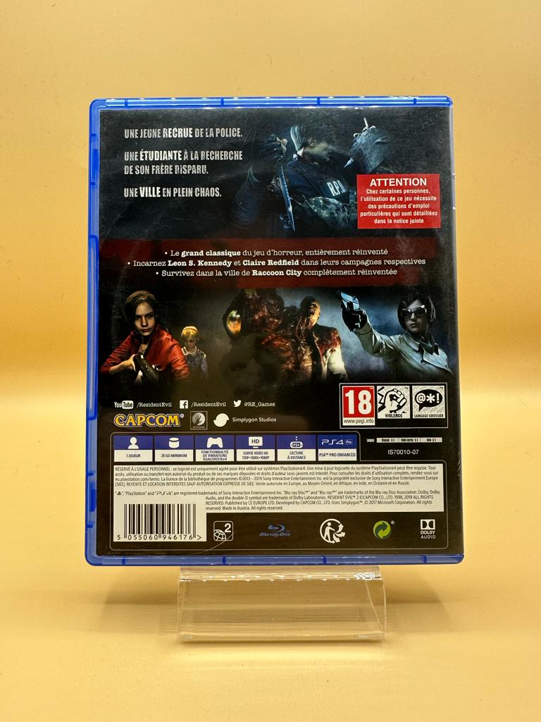 Resident Evil 2 PS4 , occasion