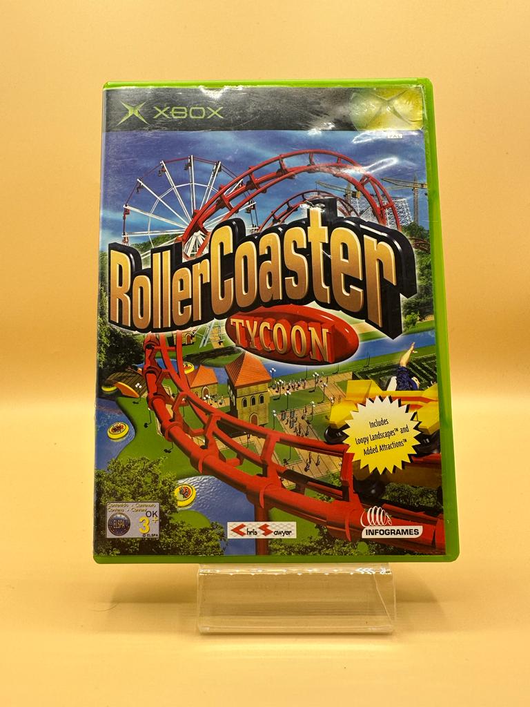 Rollercoaster Tycoon Xbox , occasion Complet / Boite Uk