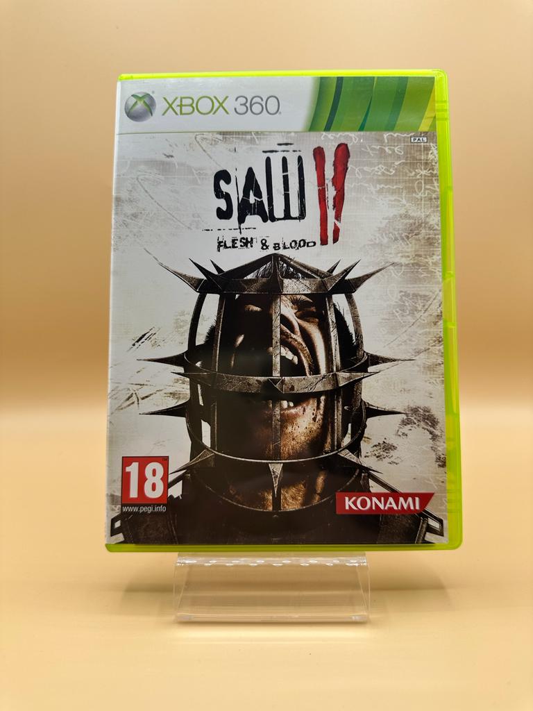 Saw II - Flesh & Blood Xbox 360 , occasion Complet Jeu FR / Boite ITA