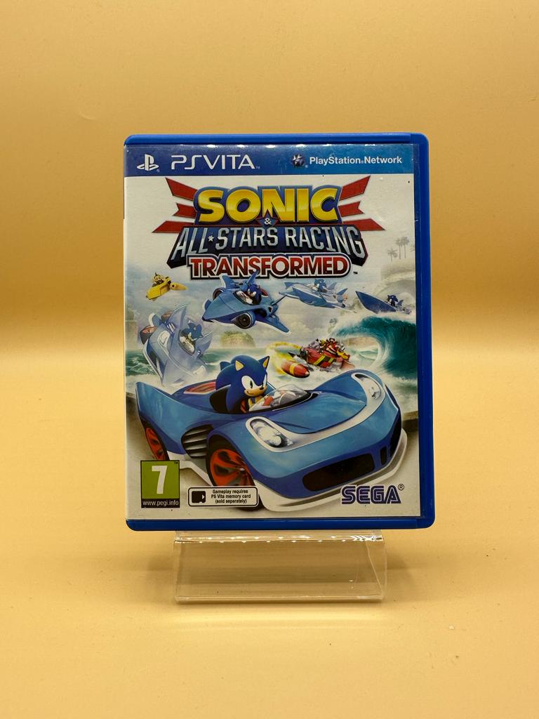 Sonic & Sega All-Star Racing - Transformed PS Vita , occasion Complet / Boite UK / Jeu FR